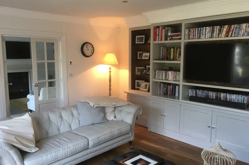 Living room — painted