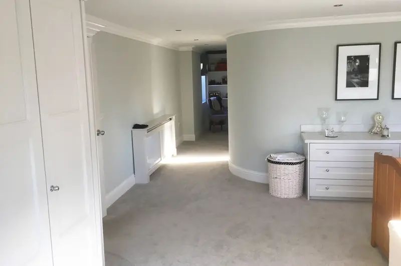 Bedroom — painted